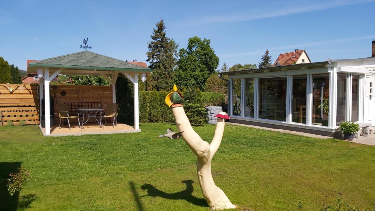 Ferienhaus Zur Lehns Mit Garten Am Harz Ilsenburg Eksteriør billede