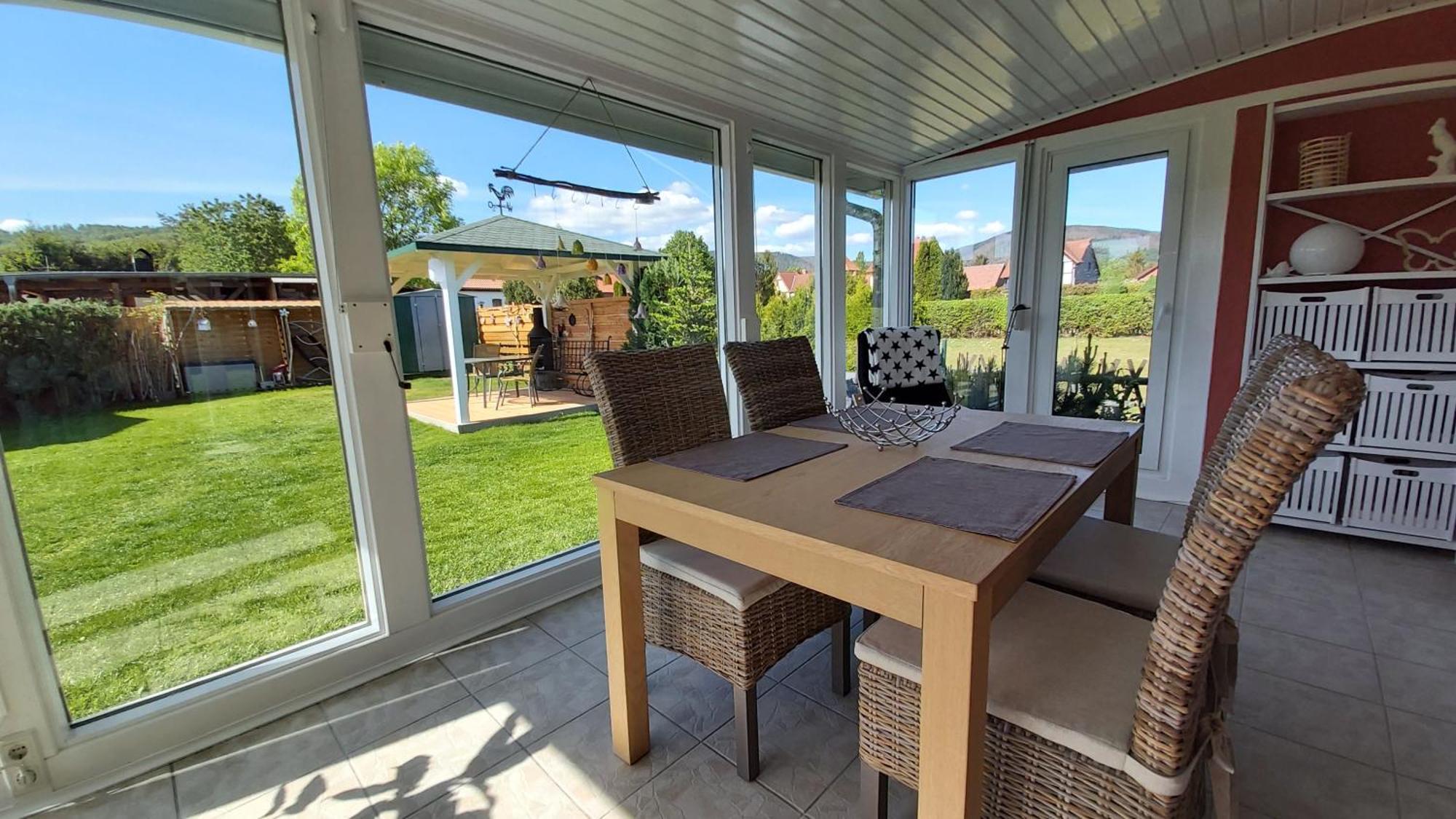 Ferienhaus Zur Lehns Mit Garten Am Harz Ilsenburg Eksteriør billede